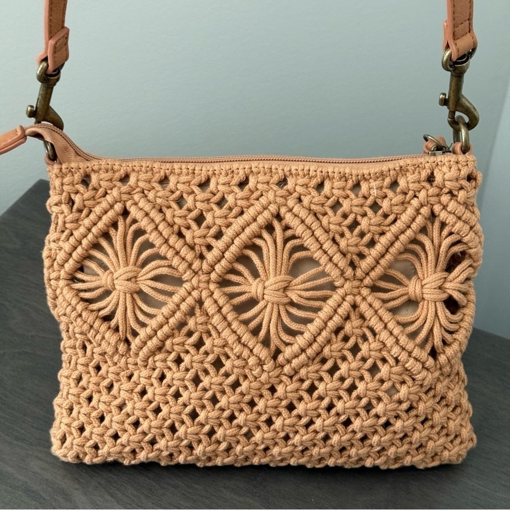 Sonoma Goods For Life Kaia Rope Crossbody Bag - Picture 2 of 11